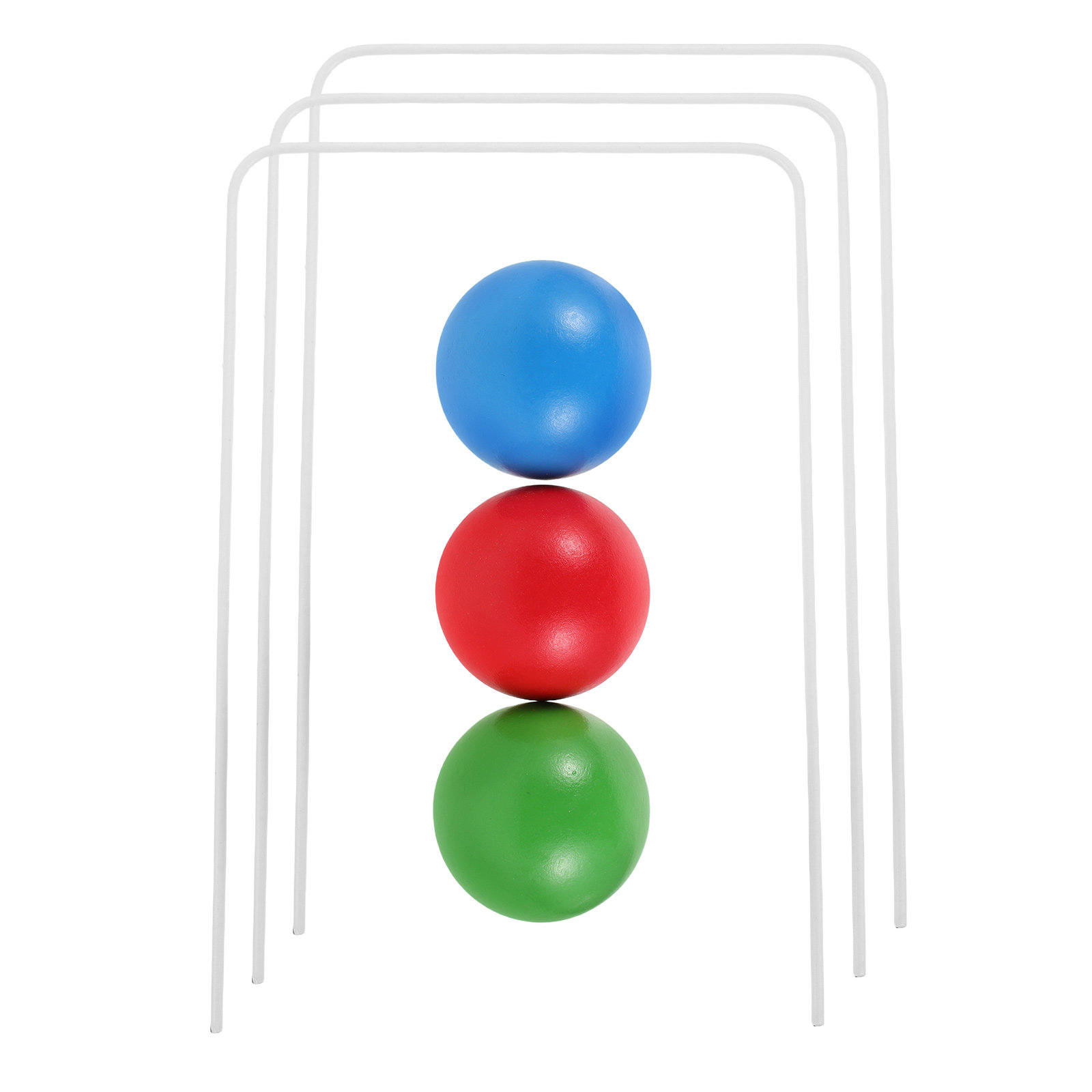 Croquet Set Lawn - 1 set houten tuinkroquetset voor kinderen,
