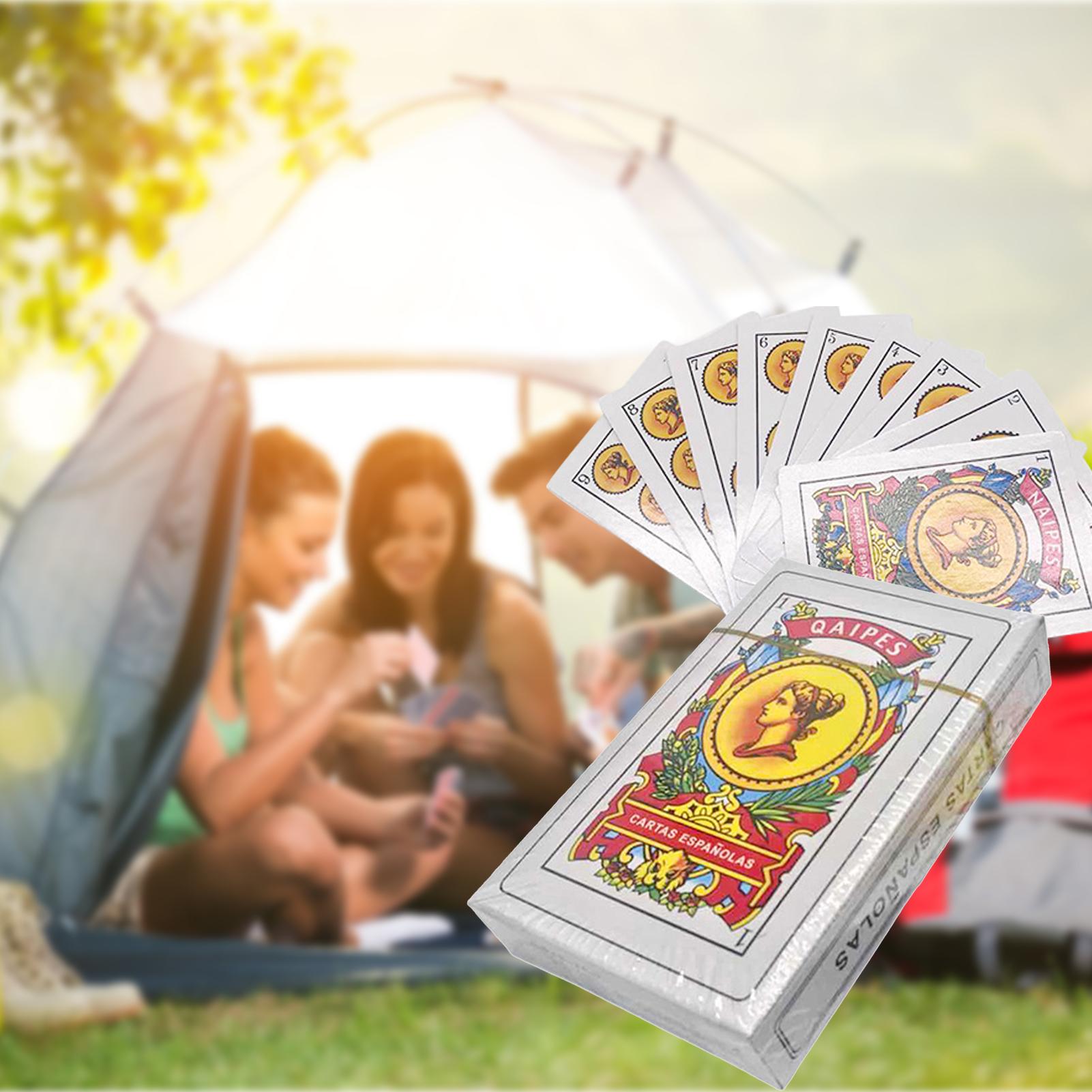 Party Games In Spanish - Grote Spaanse speelkaarten Waterdichte pokerkaarten met