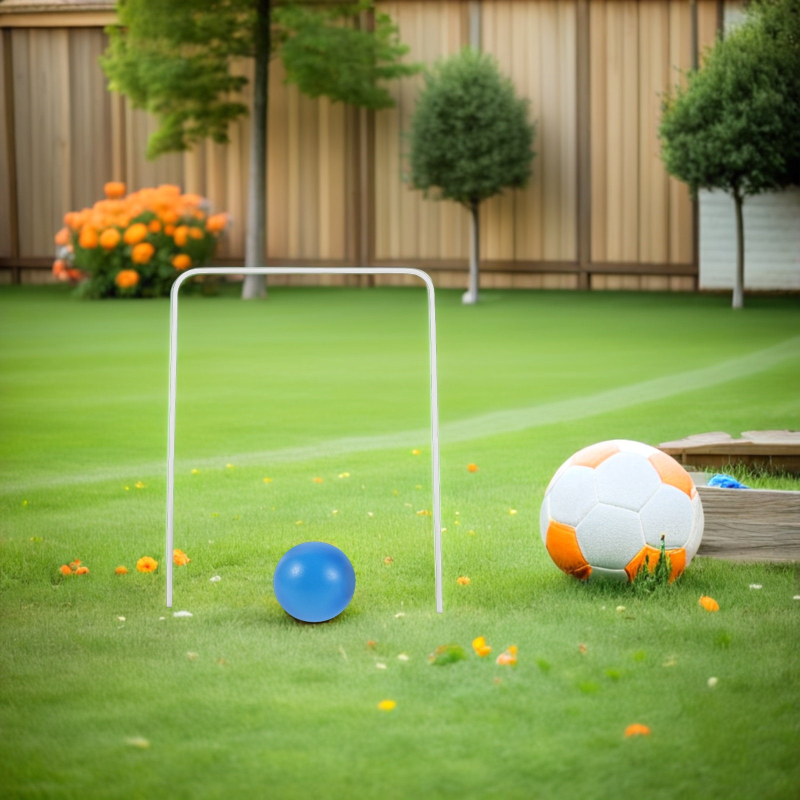 Croquet Set Lawn - Kroketset voor kinderen met wickets en