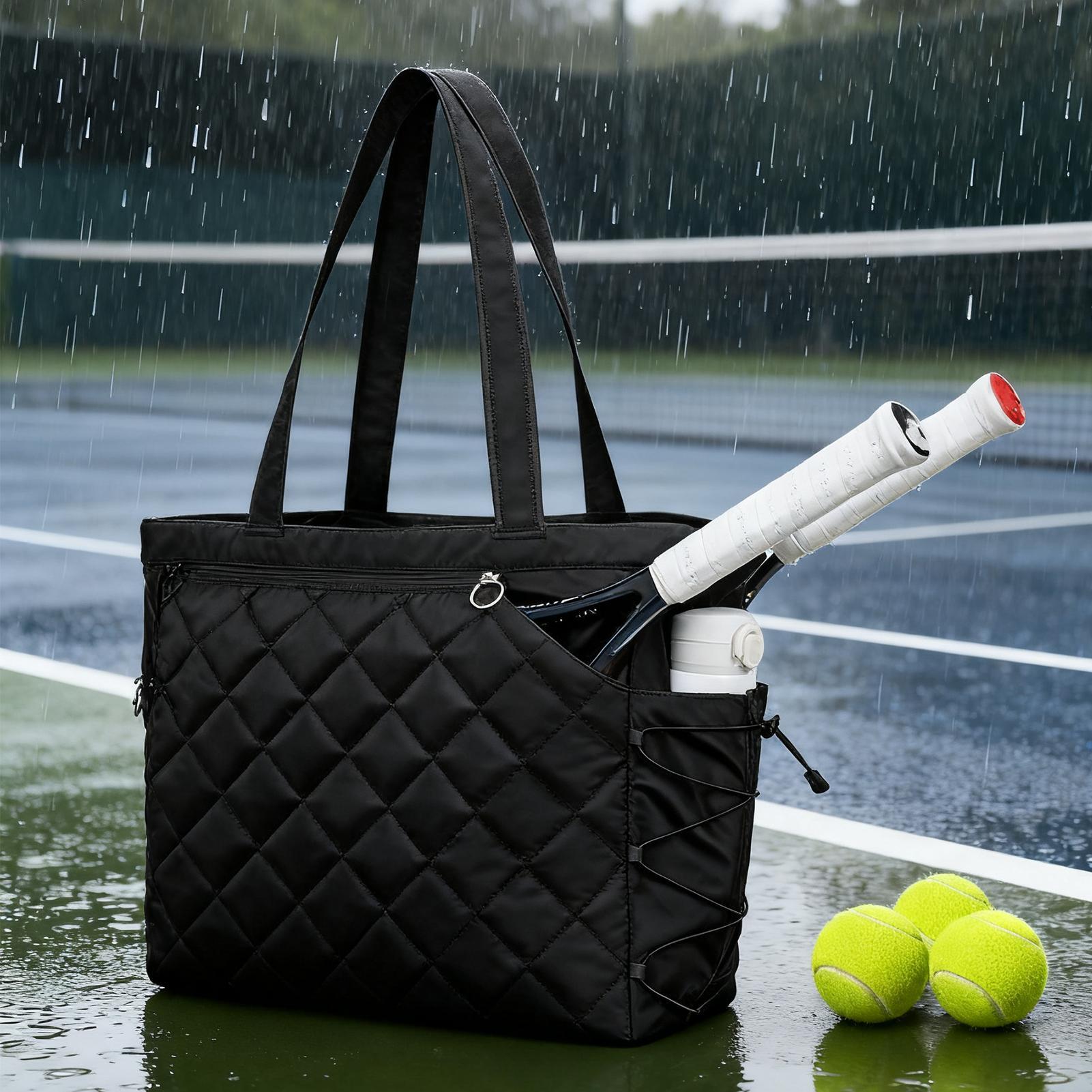 Sack Race Bag - Grote tennisdraagtas voor 2 rackets, schoenencompartiment,