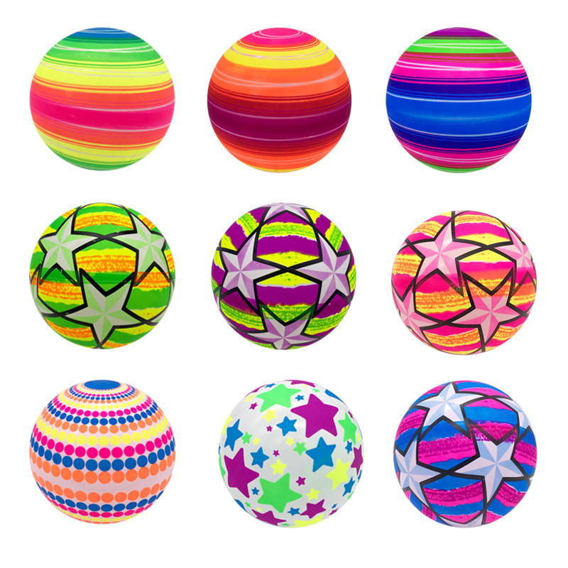 Party Games For 5 Year Olds Indoors - 3 stuks milieuvriendelijk regenboogbalspeelgoed voor kinderen