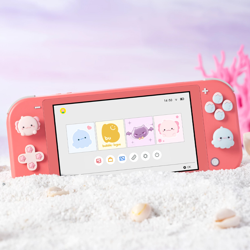 Party Games Nintendo Switch - Aquarium party siliconen zachte D-pad knop