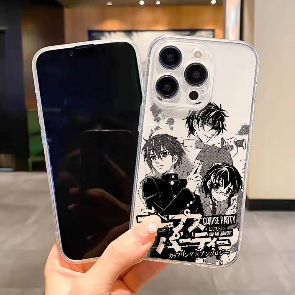 Party Games Quotes - Game Corpse Party – transparant telefoonhoesje