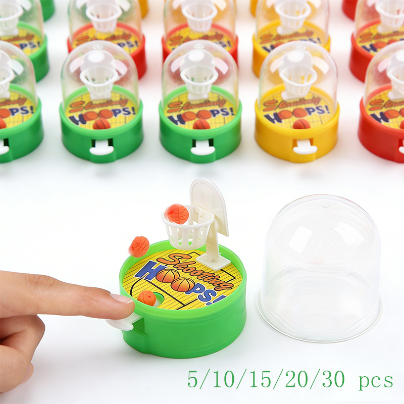 Party Games No Supplies - 5/10/15/20/30pcs Desktop Vingers Basketbal Schieten Speelgoed