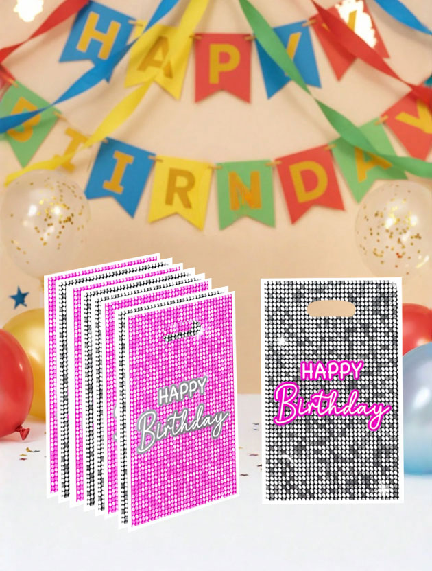 Party Games Engagement - 20 stuks/40 stuks feestcadeautasjes, glitter-paillettenstijl, gelukkige