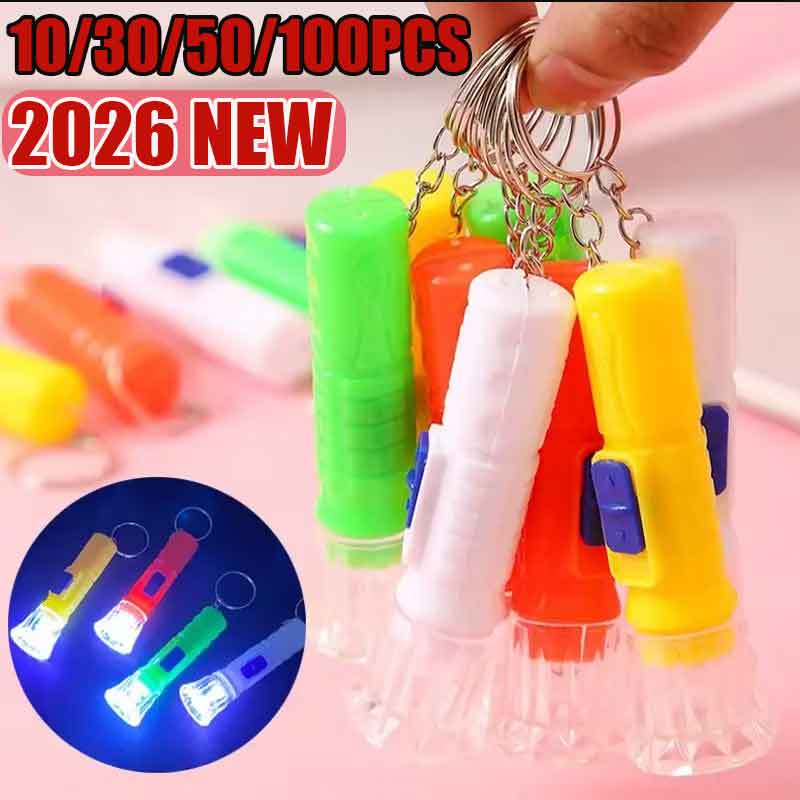 Party Games Mini - 10/30/50/100PCS Mini Kinderen LED Zaklamp Lamp
