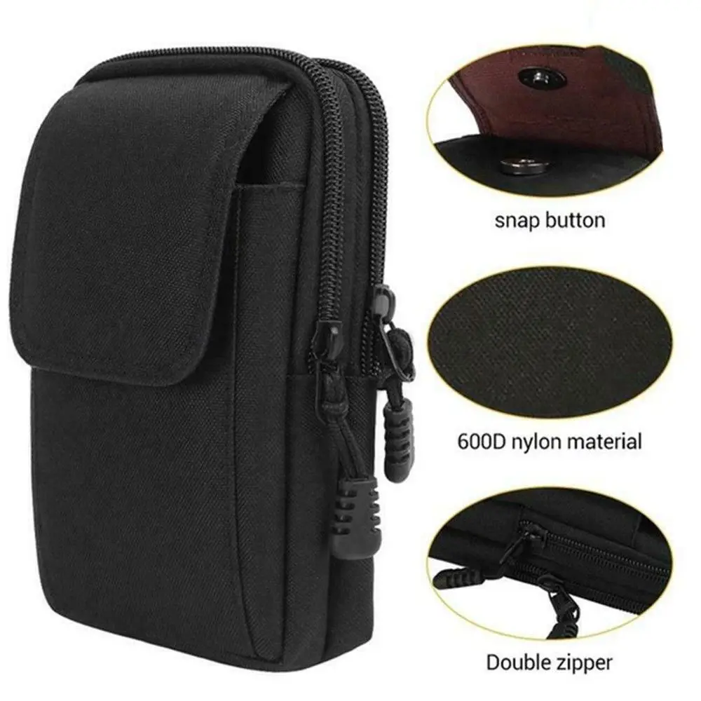 Sack Race Bag - Tactische MOLLE-riem met heuptas voor heren,