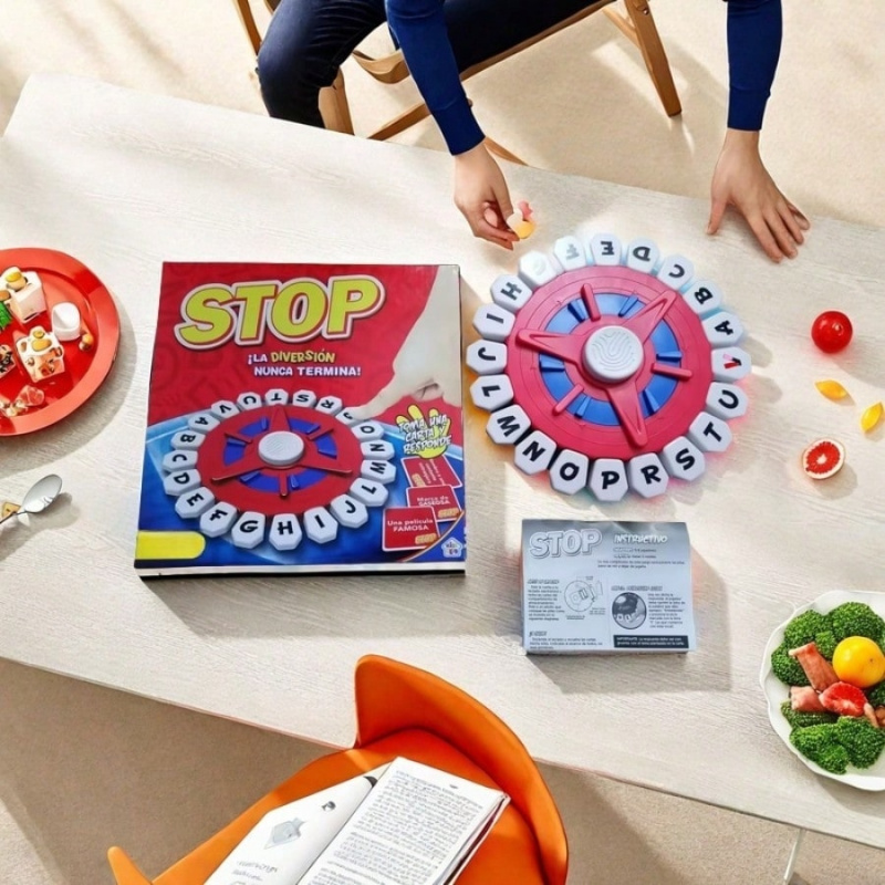 Party Games In Spanish - Crazy Alphabet Bordspel Spaans Engels Geluid