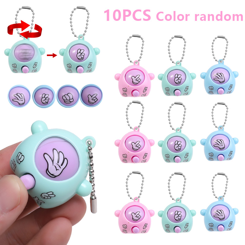 Party Games Egg - 10 stks Mini Rock Papier Schaar