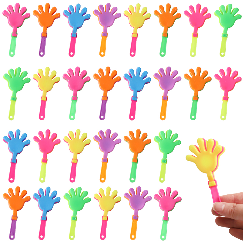 Party Games Engagement - 12/24 Stuks Kleurrijke Mini Hand Clapper