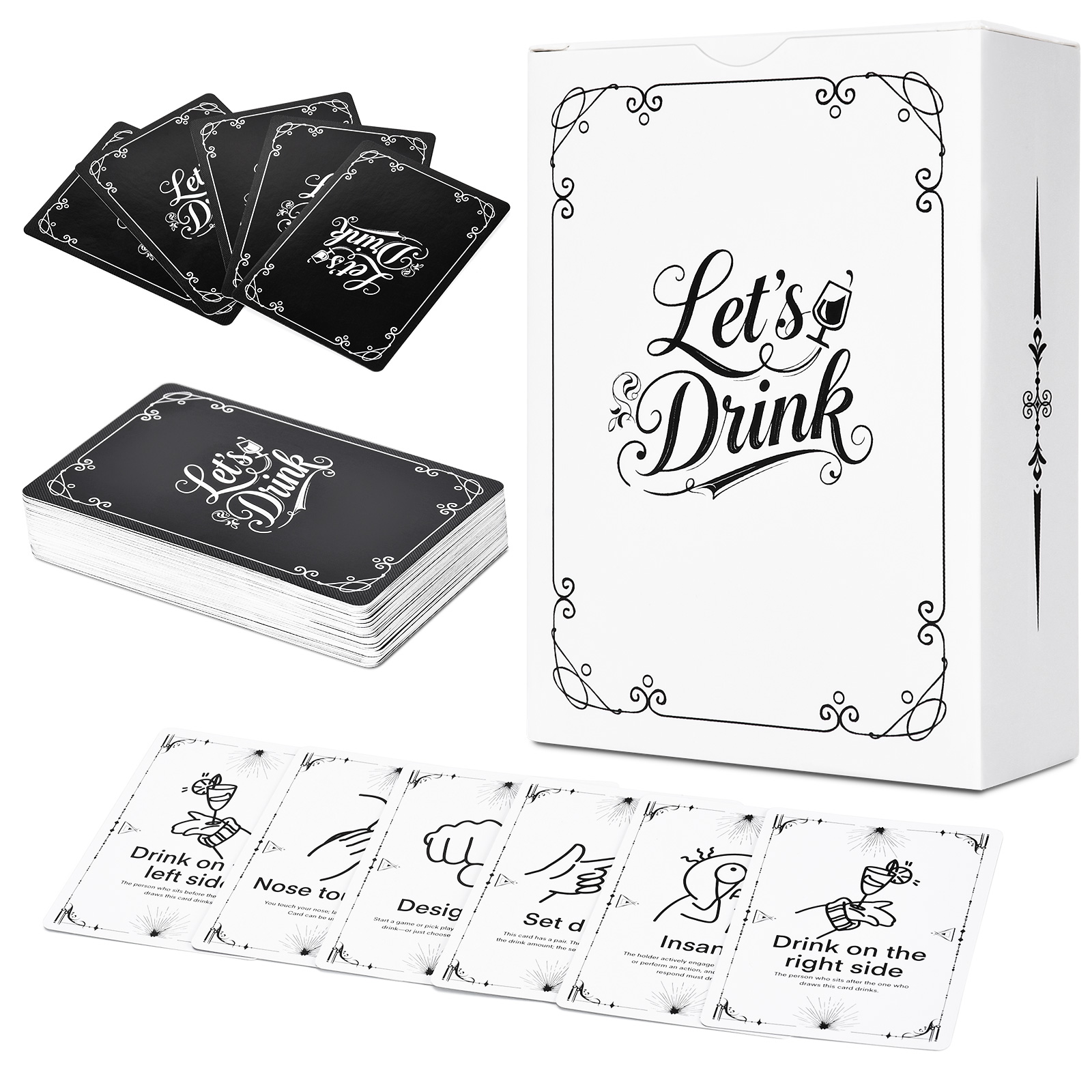 Party Games College - Drinkspelkaarten voor volwassenen – 52 hilarische