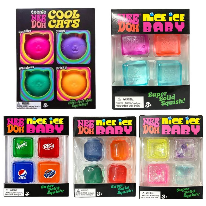 Party Games Mini - Mini 4-pack set Needoh Nice Ice