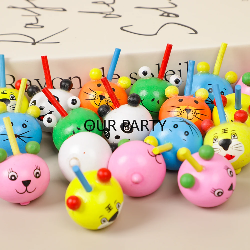 8 Stuks Cartoon Dier Houten Gy - Party Games Crazy recensie en prijs