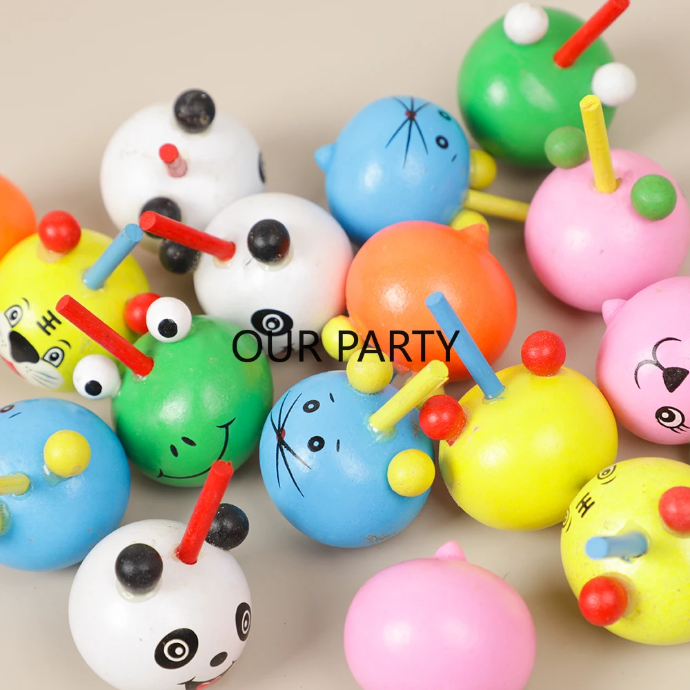 8 Stuks Cartoon Dier Houten Gy - Party Games Crazy recensie en prijs