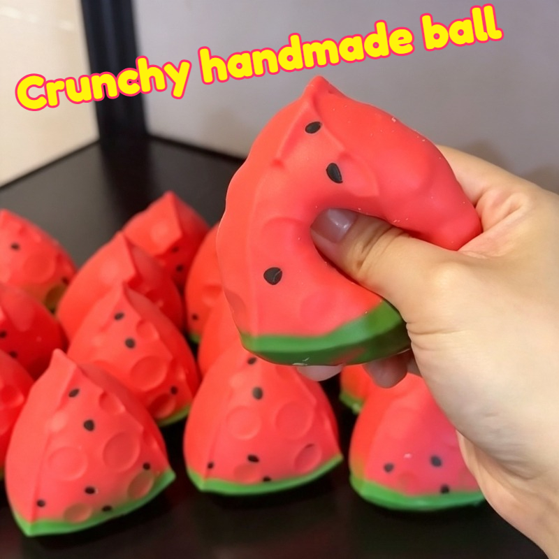 Watermeloen stressbal, knisper - Party Games Crazy recensie en prijs
