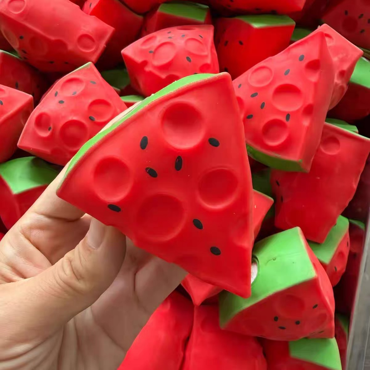 Watermeloen stressbal, knisper - Party Games Crazy recensie en prijs
