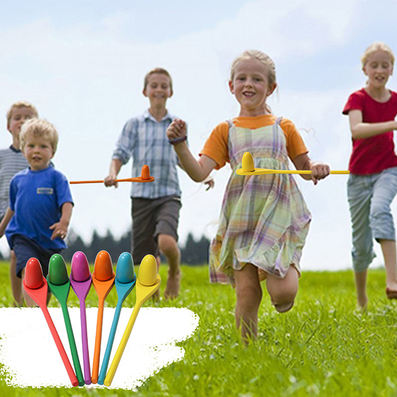 Z. 6 stuks eierlepel-race-spel - Party Games Egg recensie en prijs