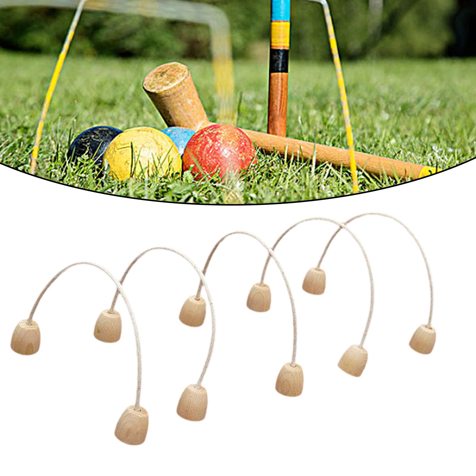 Croquetset met houten wickets  - Croquet Set Lawn recensie en prijs