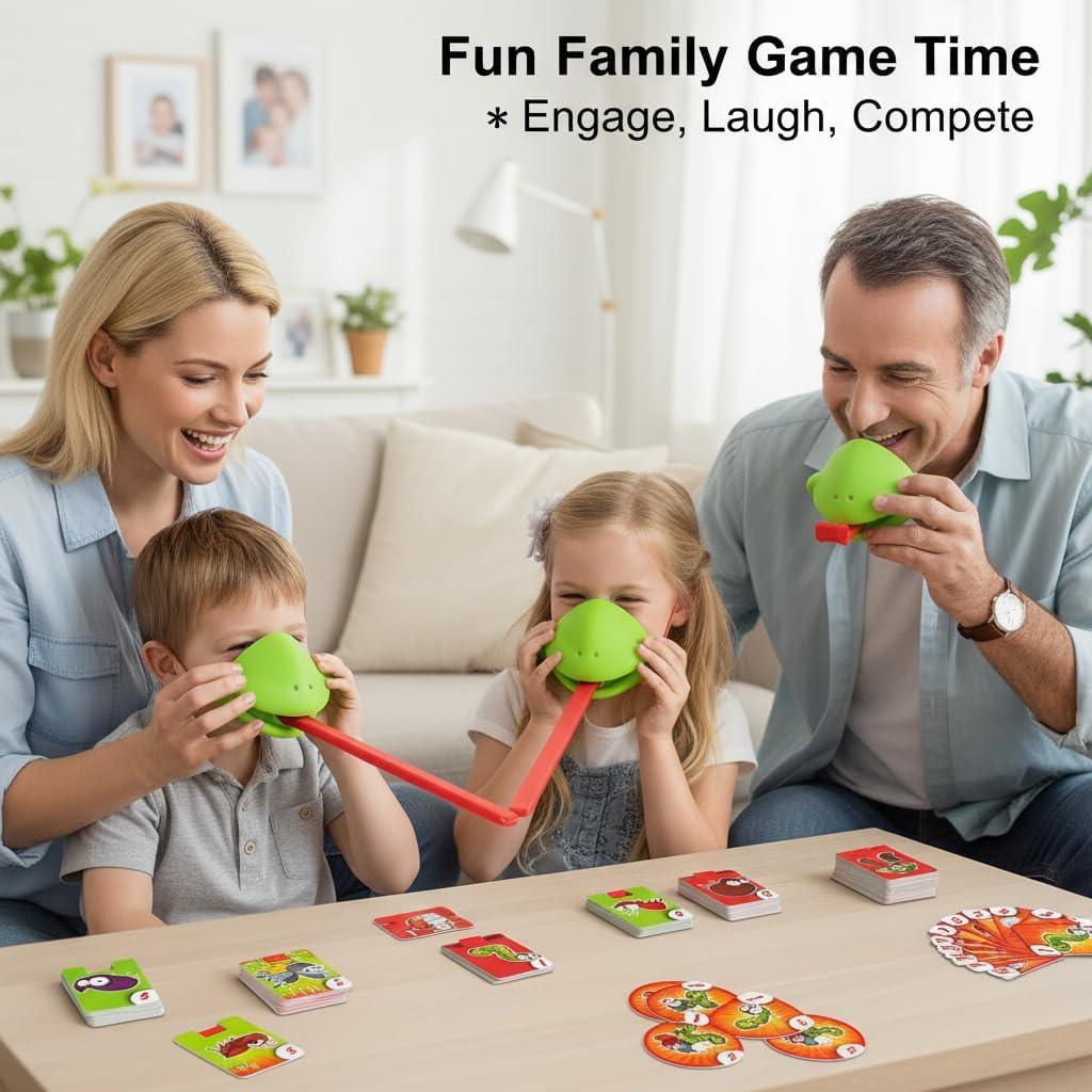 6-set kameleon tongschietspel, - Party Games Engagement recensie en prijs