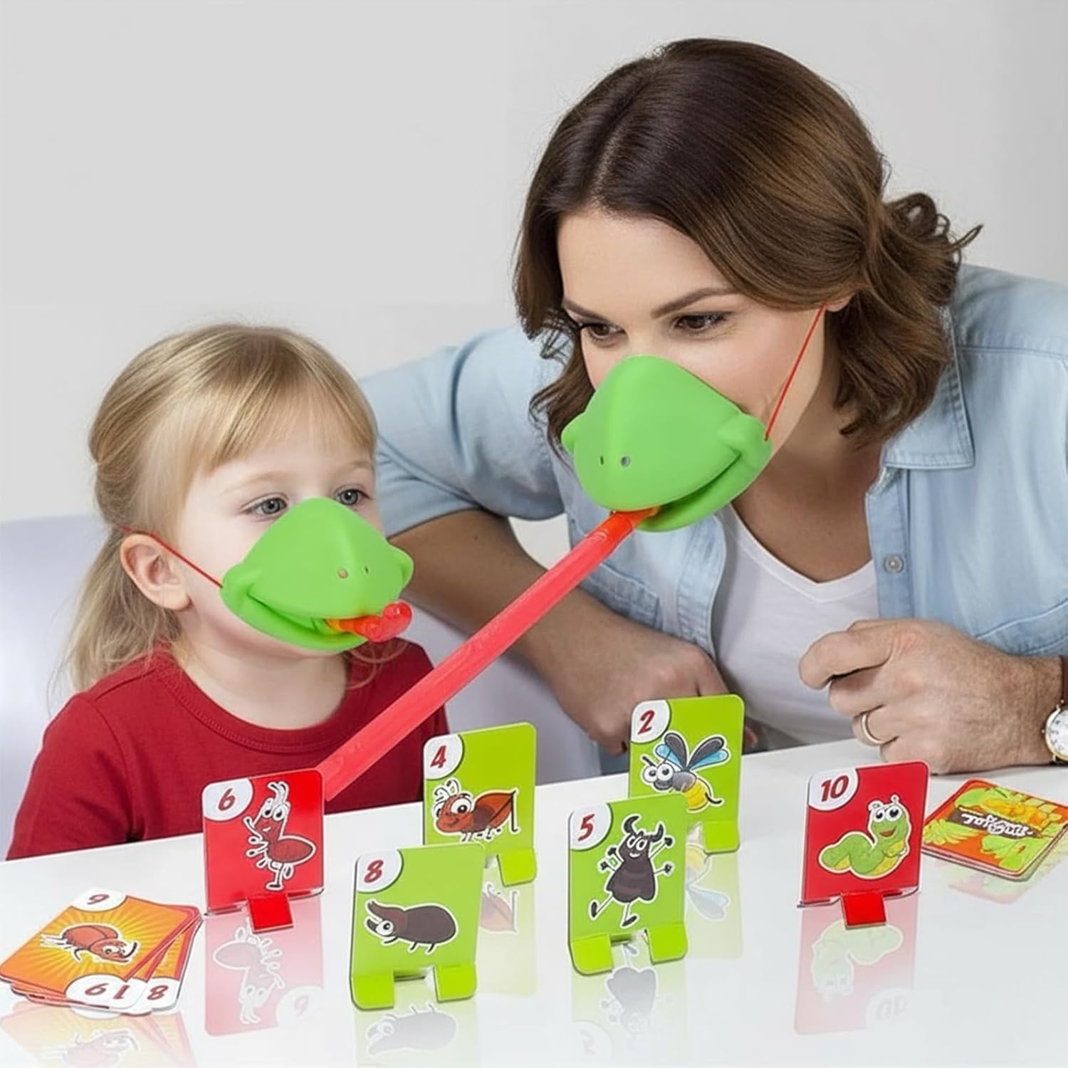 6-set kameleon tongschietspel, - Party Games Engagement recensie en prijs
