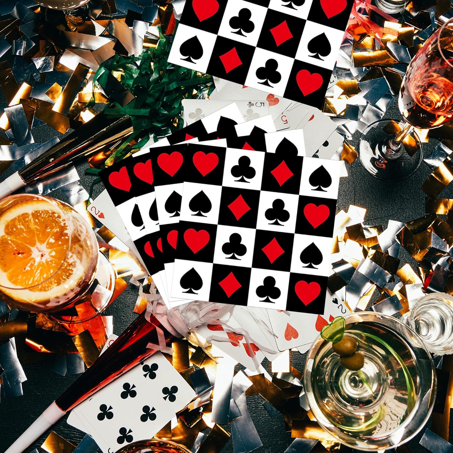 20/40/60/80 PCS Casino Thema P - Party Games No Supplies recensie en prijs