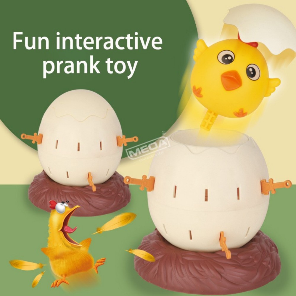 Pop-up kippen-ei-vat-spel Grap - Party Games Egg recensie en prijs