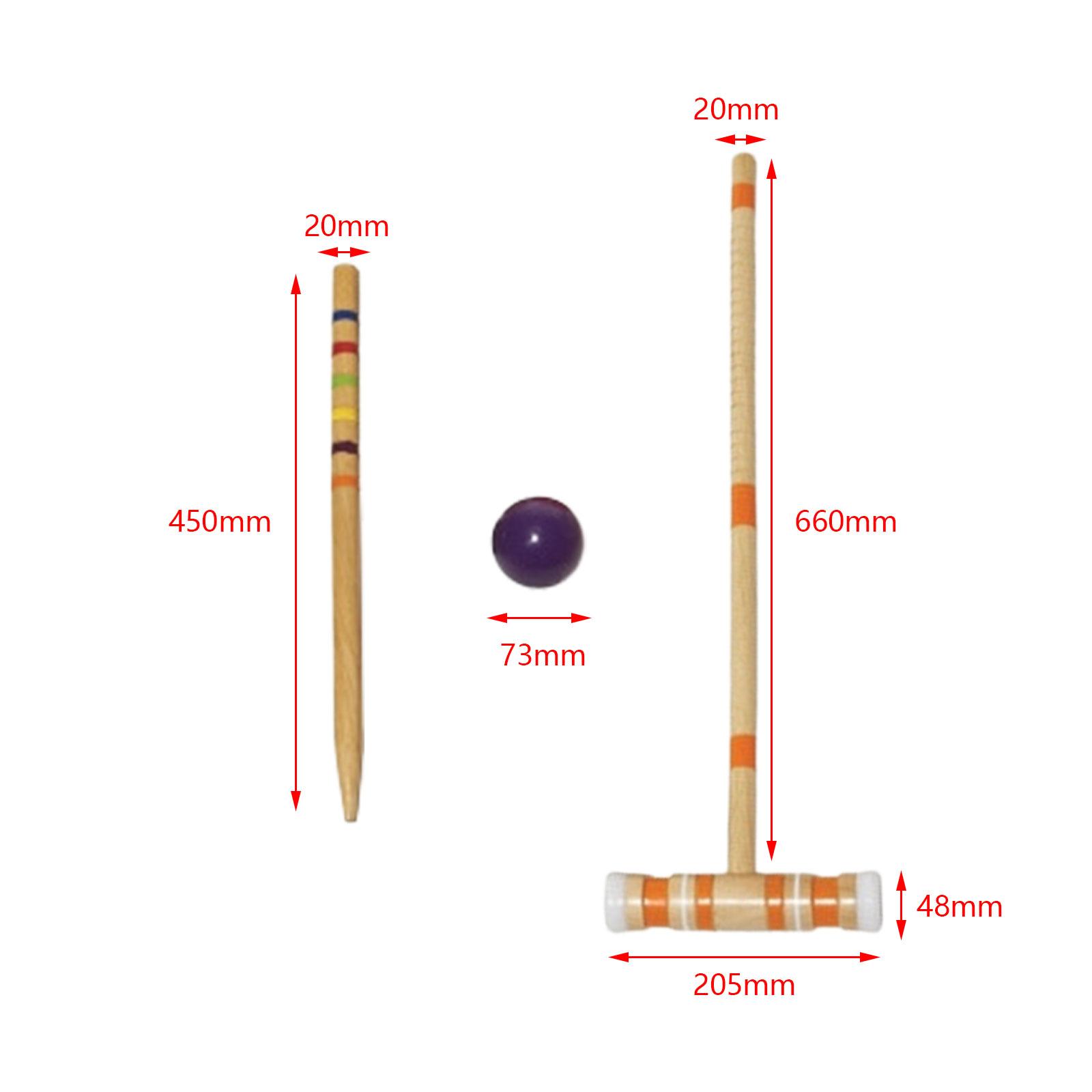 Croquetset voor zes spelers, g - Croquet Set Lawn recensie en prijs