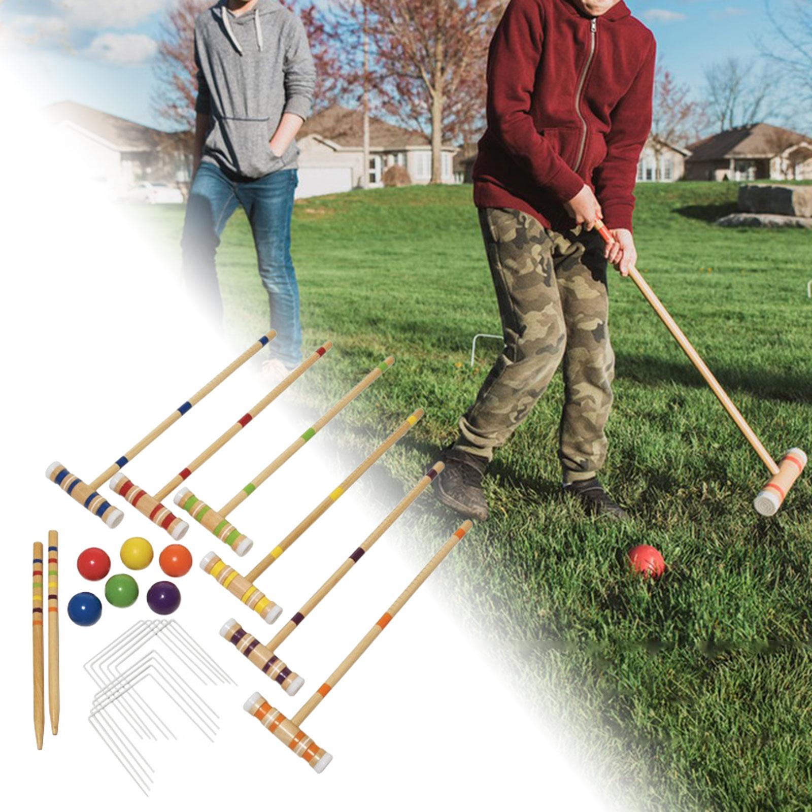Croquetset voor zes spelers, g - Croquet Set Lawn recensie en prijs