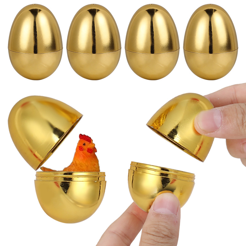 6 stuks gouden paaseieren plas - Party Games Egg recensie en prijs