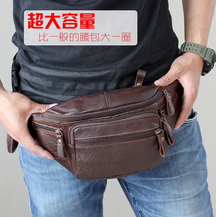 Echt rundleer Heuptas Heren Gr - Sack Race Bag recensie en prijs
