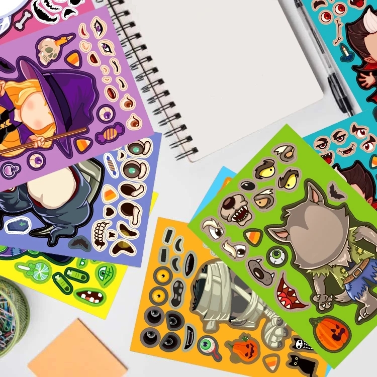 8~40 vellen Halloween-stickers - Party Games No Supplies recensie en prijs