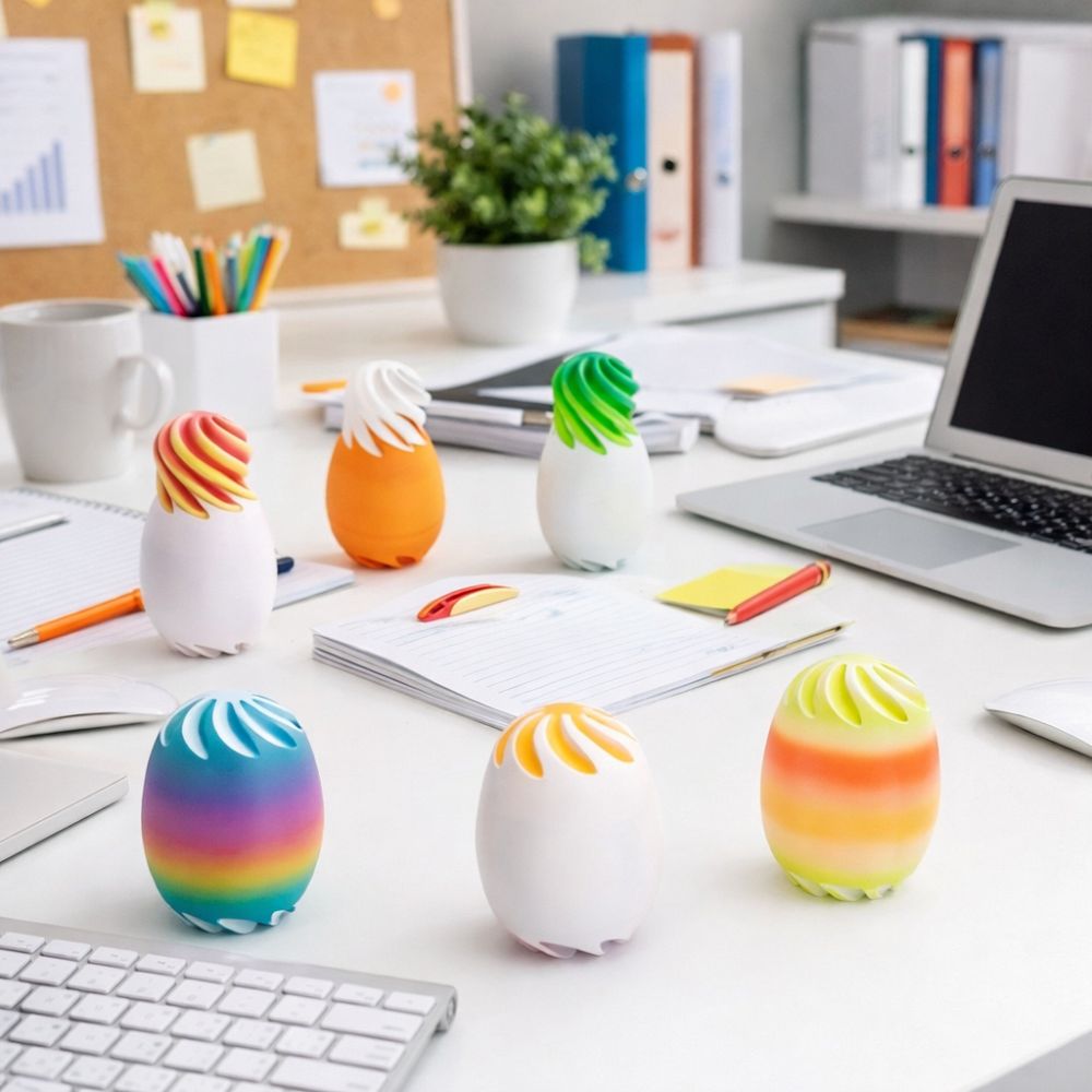 3D-geprint roterend ei, anti-a - Party Games Egg recensie en prijs