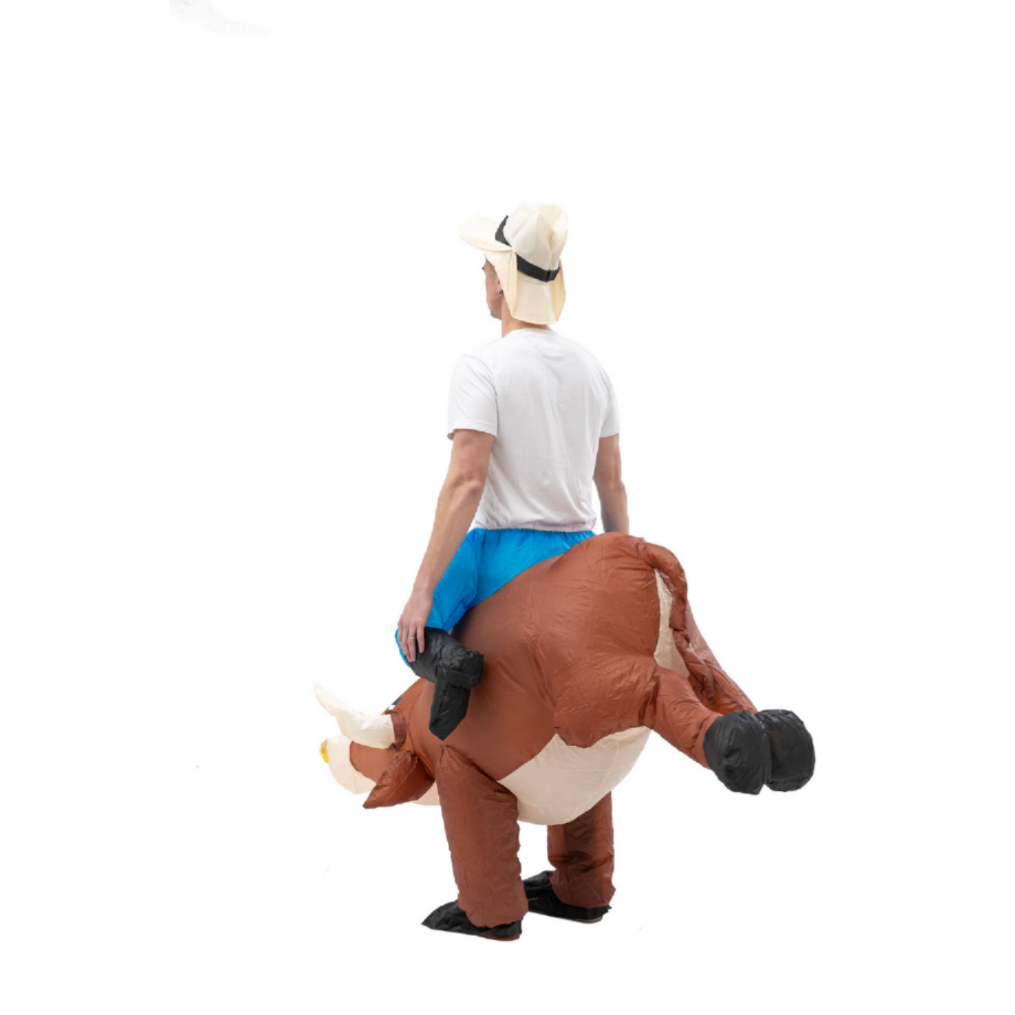 Leuk opblaasbaar cowboykostuum - Party Games In Spanish recensie en prijs