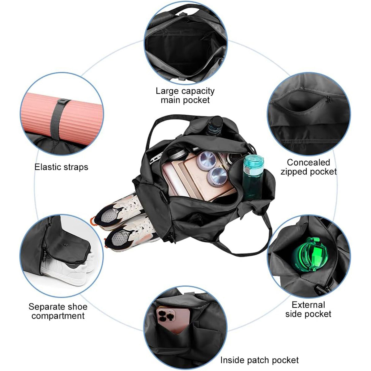 Reistas met schoenencompartime - Sack Race Bag recensie en prijs
