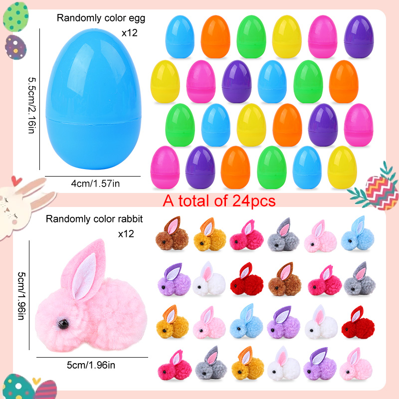 24 stuks schattige paaseieren  - Party Games Egg recensie en prijs