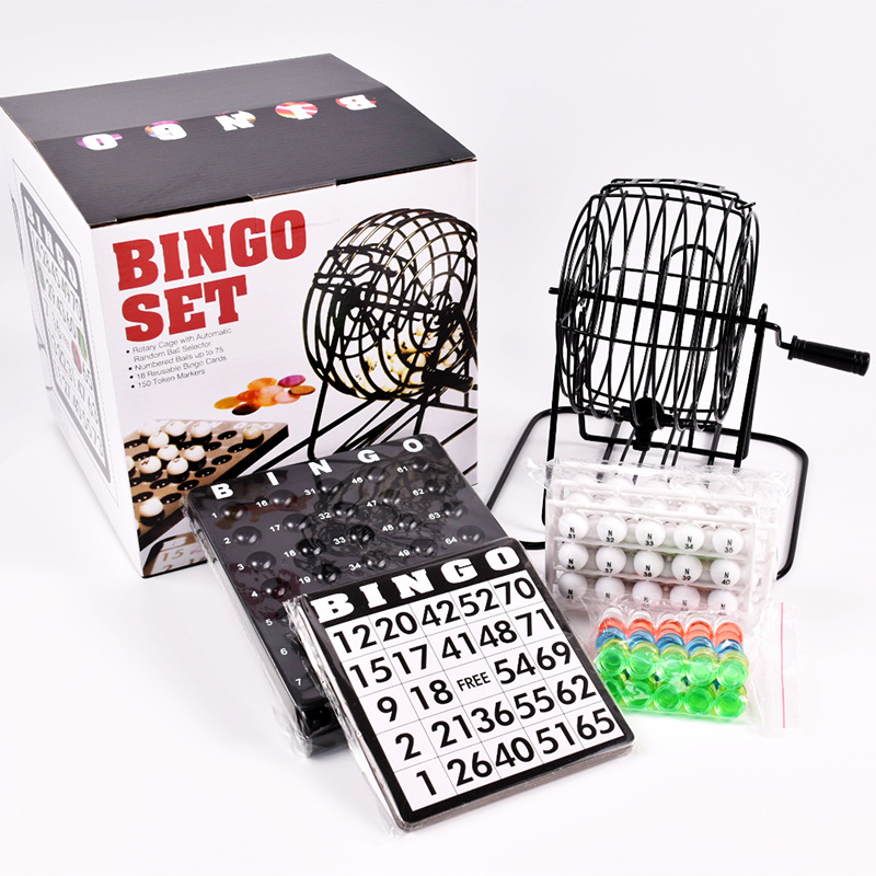 Bingo Loterij Machine Stalen B - Party Games Large Groups recensie en prijs