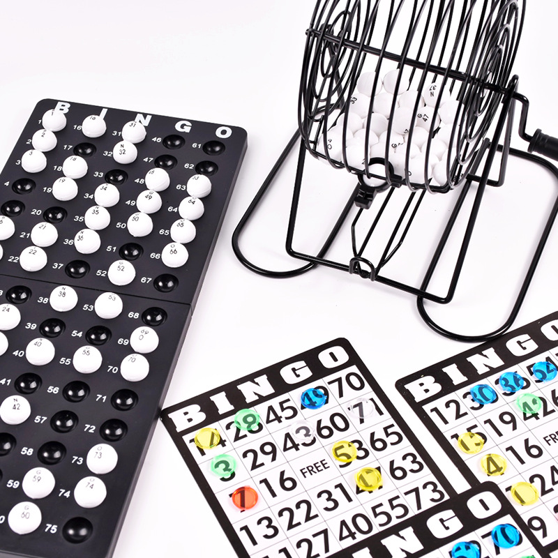 Bingo Loterij Machine Stalen B - Party Games Large Groups recensie en prijs