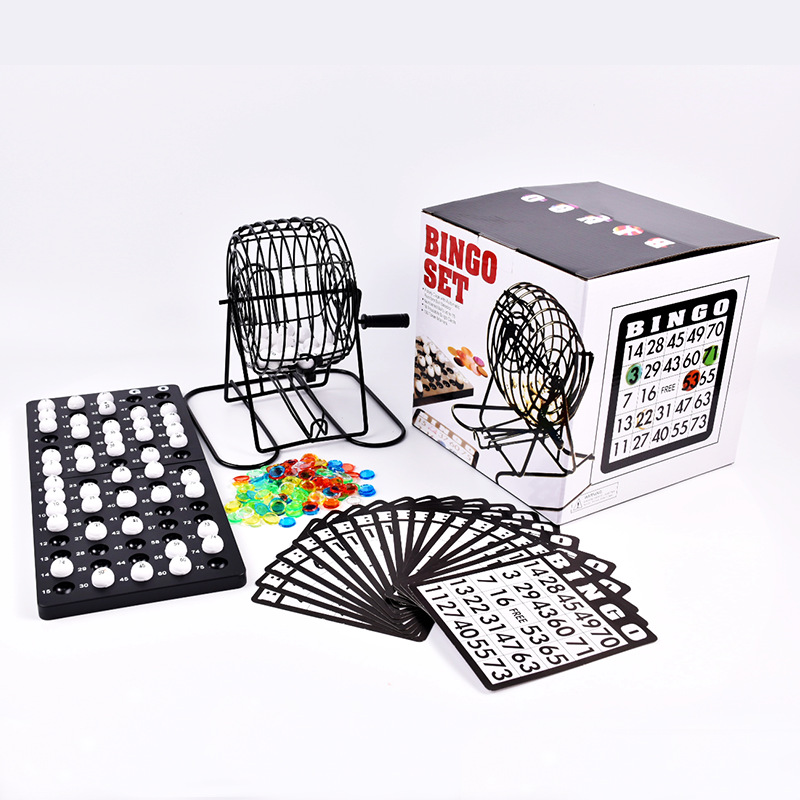 Bingo Loterij Machine Stalen B - Party Games Large Groups recensie en prijs