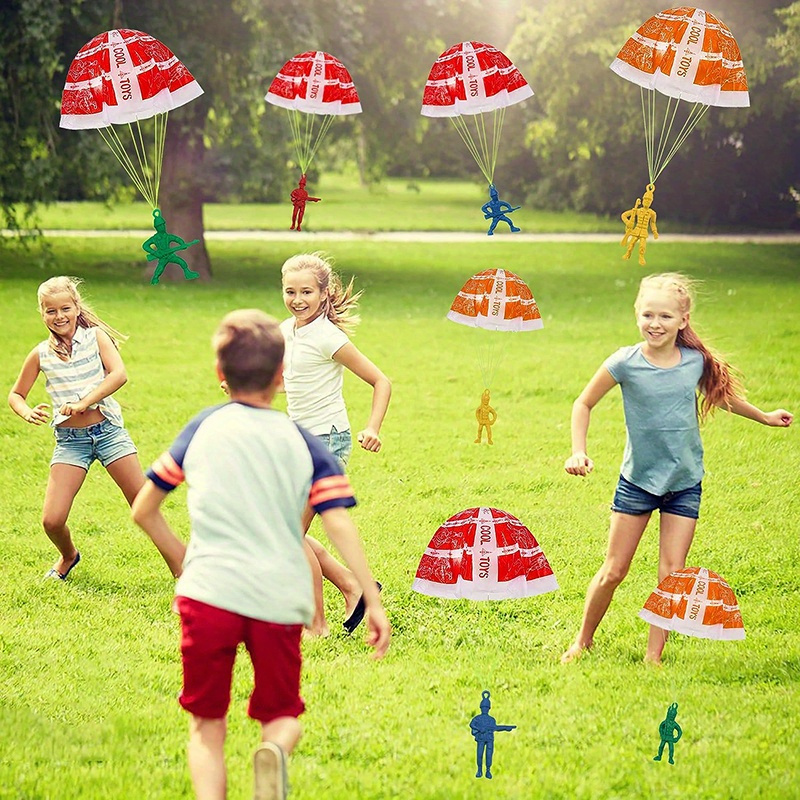 10/100 stks Parachute Speelgoe - Party Games Ideas For Kids recensie en prijs