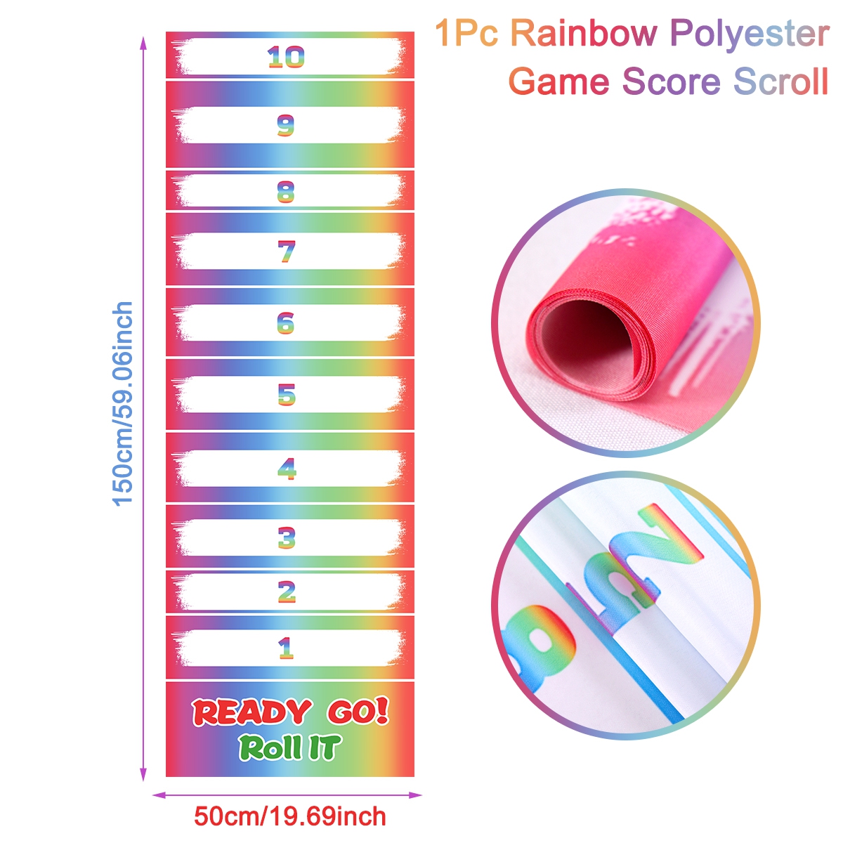 1 st Rainbow Scroll Scoring Ga - Party Games No Supplies recensie en prijs