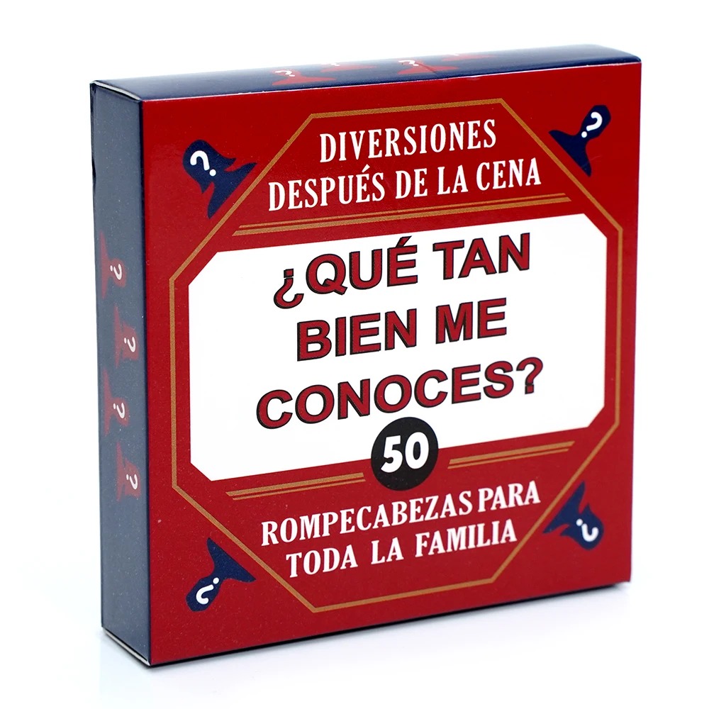 2x2 inch Spanglish Family Card - Party Games In Spanish recensie en prijs