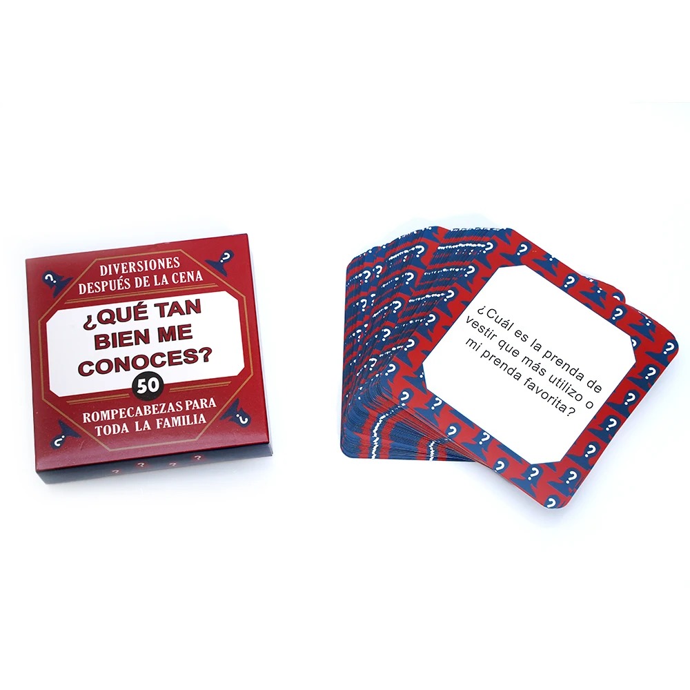 2x2 inch Spanglish Family Card - Party Games In Spanish recensie en prijs