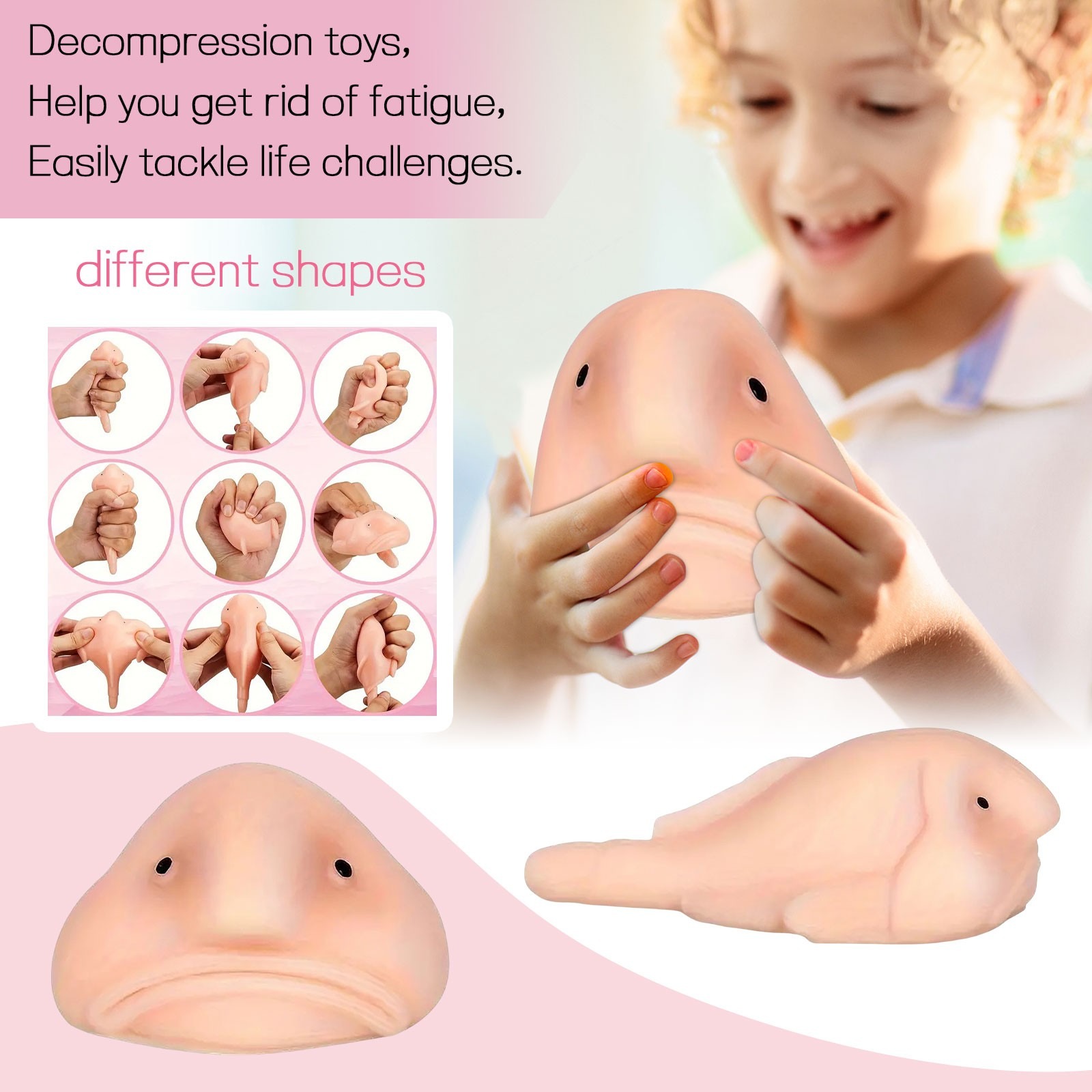 Squishy Blobfish Knijpspeeltje - Party Games Engagement recensie en prijs