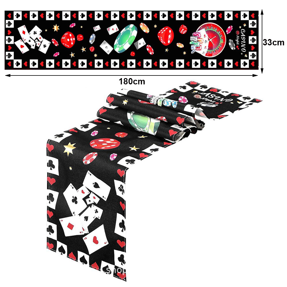 Poker Casino Decoraties Tafelk - Party Games No Supplies recensie en prijs